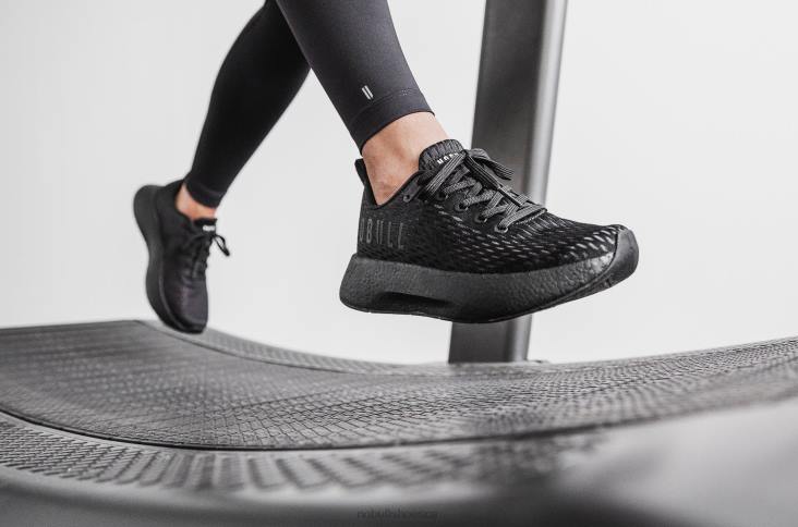 6DJZ614 Women Black Runner+ Nobull