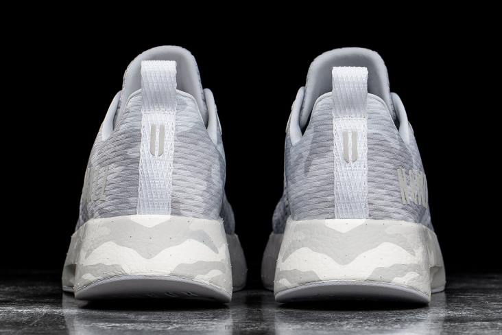 6DJZ622 Women White Camo Runner+ Nobull