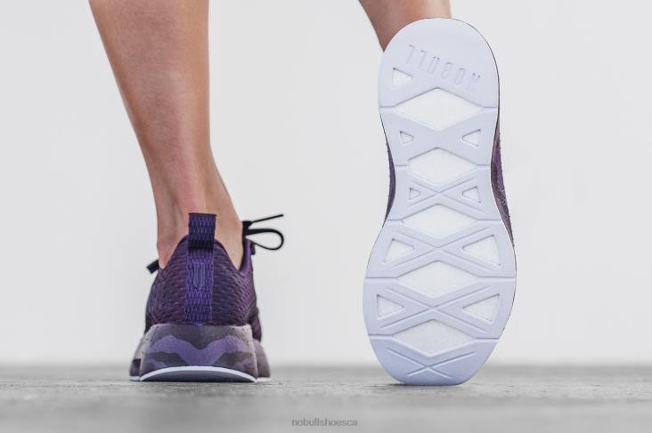 6DJZ623 Women Dark Purple Camo Runner+ Nobull