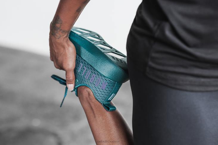 6DJZ626 Women Deep Teal Iridescent Runner+ Nobull