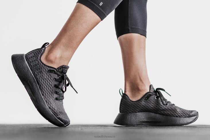 6DJZ627 Women Black Iridescent Runner+ Nobull
