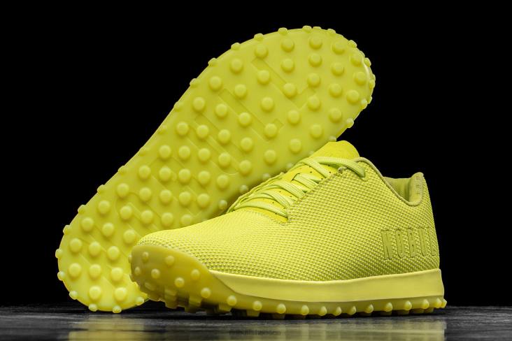 6DJZ630 Women Neon Lime Turf Trainer Nobull