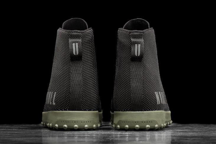 6DJZ634 Women High-Top Black Ivy Turf Trainer Nobull