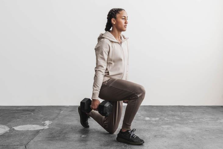 6DJZ640 Women Zip-Up Hoodie Nobull