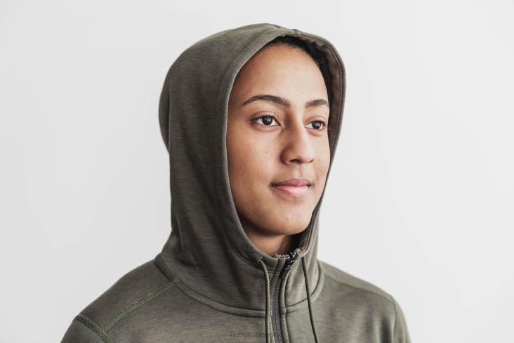 6DJZ641 Women Zip-Up Hoodie Nobull