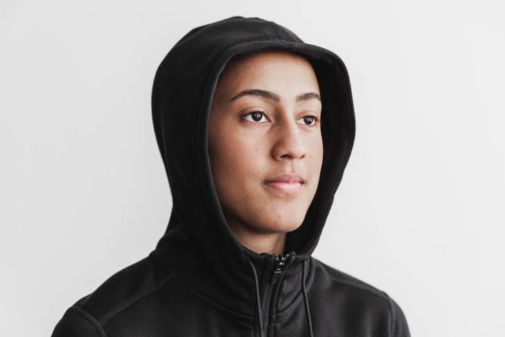 6DJZ642 Women Zip-Up Hoodie Nobull