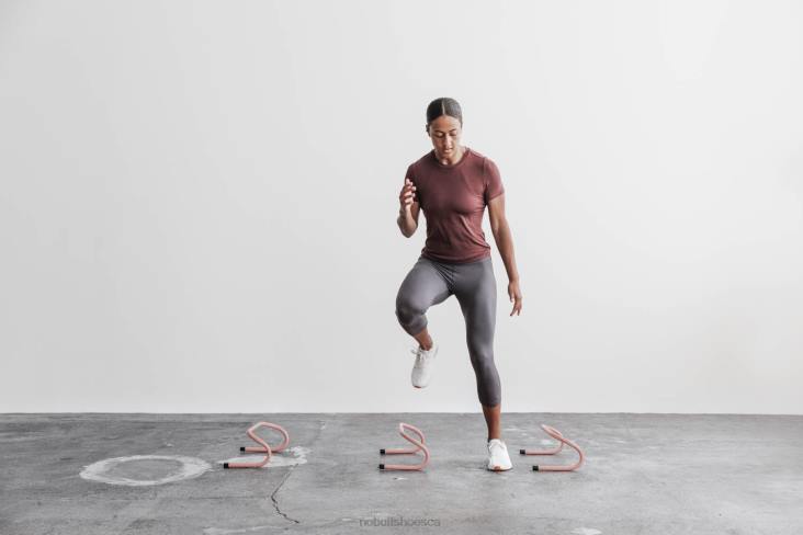 6DJZ694 Women Blended Merino Wool Tee Nobull