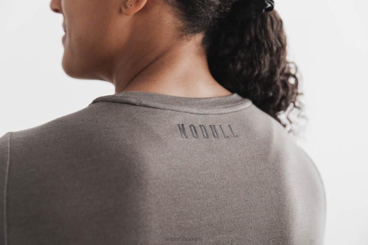 6DJZ697 Women Blended Merino Wool Long Sleeve Tee Nobull