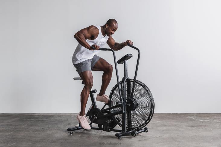 6DJZ70 Men Blush Canvas Trainer Nobull