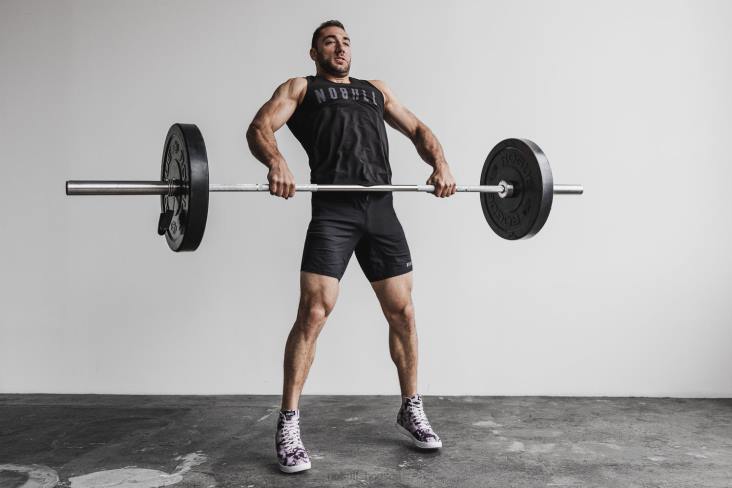 6DJZ71 Men High-Top Wisteria Tie-Dye Canvas Trainer Nobull