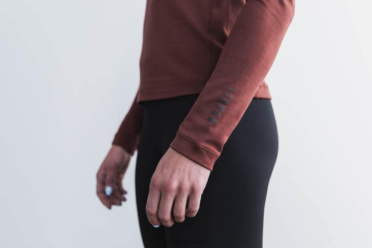 6DJZ723 Women Blended Merino Wool Turtleneck Nobull