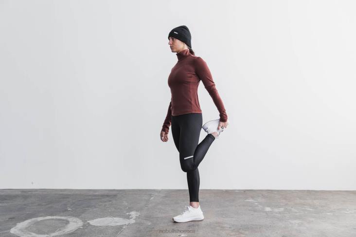 6DJZ723 Women Blended Merino Wool Turtleneck Nobull