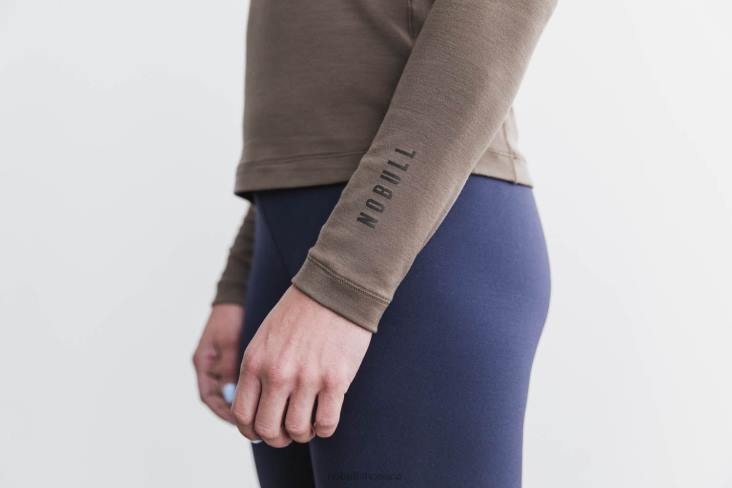 6DJZ725 Women Blended Merino Wool Turtleneck Nobull