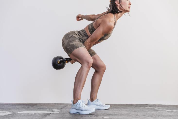 6DJZ726 Women High-Rise Pocket Short 6 (Continental Camo) Nobull