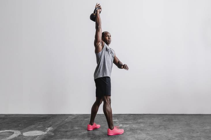 6DJZ74 Men Neon Pink Trainer Nobull