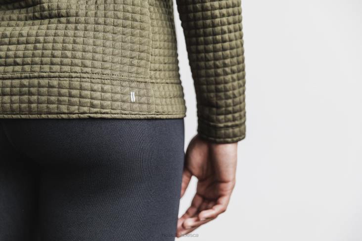 6DJZ752 Women Quilted Zip-Up Jacket Nobull