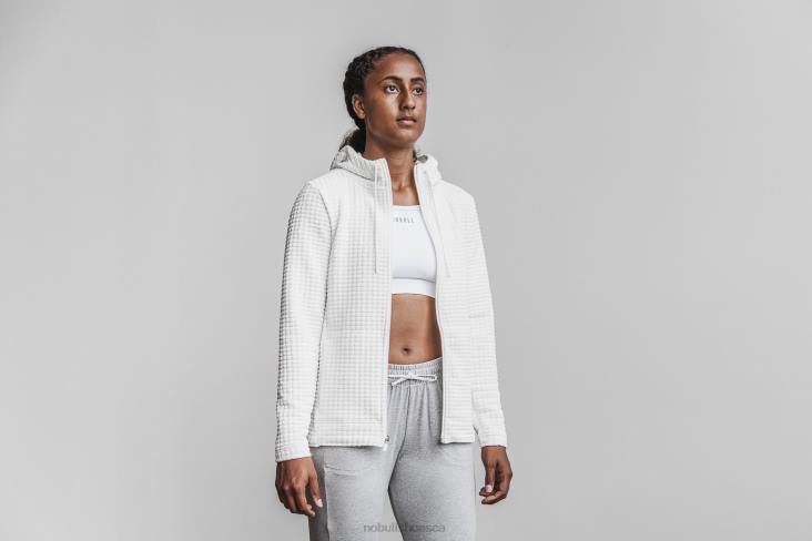 6DJZ753 Women Quilted Zip-Up Jacket Nobull