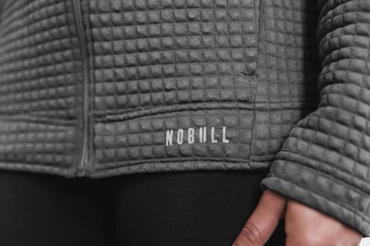 6DJZ754 Women Quilted Zip-Up Jacket Nobull