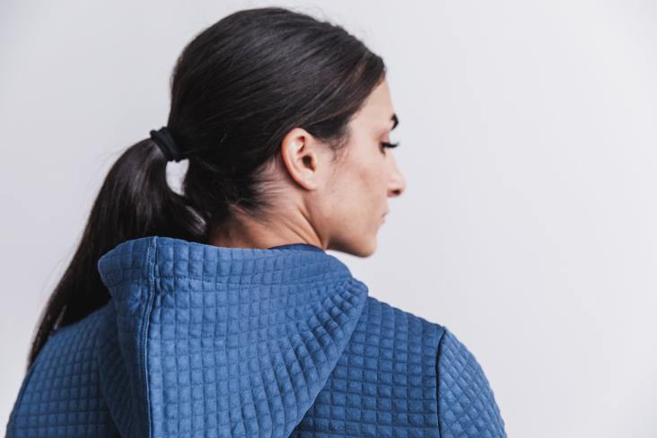 6DJZ755 Women Quilted Zip-Up Jacket Nobull