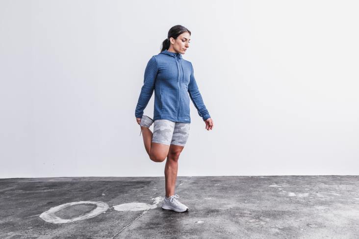 6DJZ755 Women Quilted Zip-Up Jacket Nobull