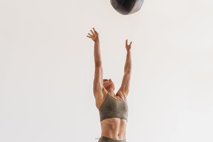 6DJZ805 Women Wide Band Sports Bra Nobull