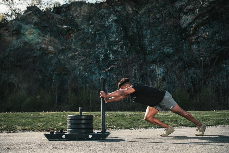 6DJZ81 Men Sage Heather Trainer Nobull