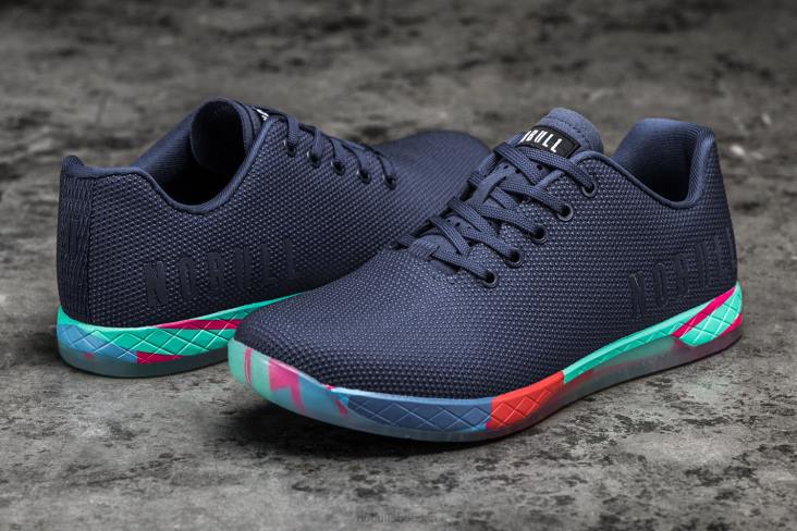 6DJZ82 Men Navy Lightning Trainer Nobull