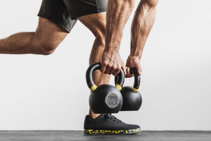 6DJZ88 Men Black Radial Trainer Nobull