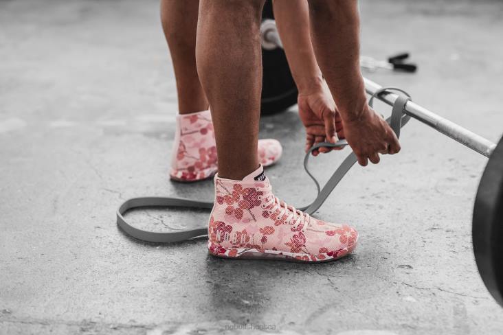 6DJZ89 Men High-Top Blush Cherry Blossom Trainer Nobull