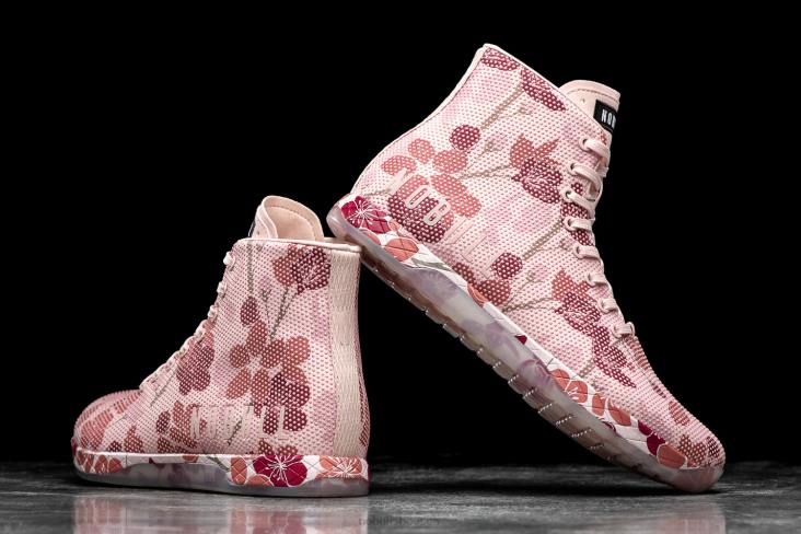 6DJZ89 Men High-Top Blush Cherry Blossom Trainer Nobull