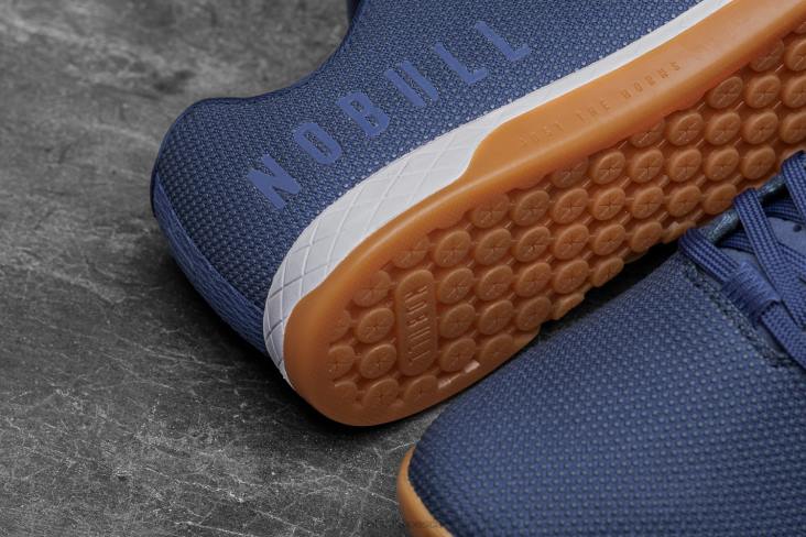 6DJZ95 Men Indigo White Gum Trainer Nobull