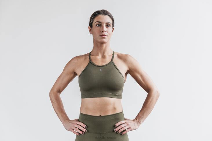 6DJZ969 Women Halter Sports Bra Nobull