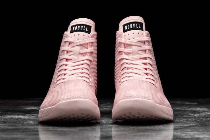 6DJZ98 Men High-Top Rose Camo Trainer Nobull