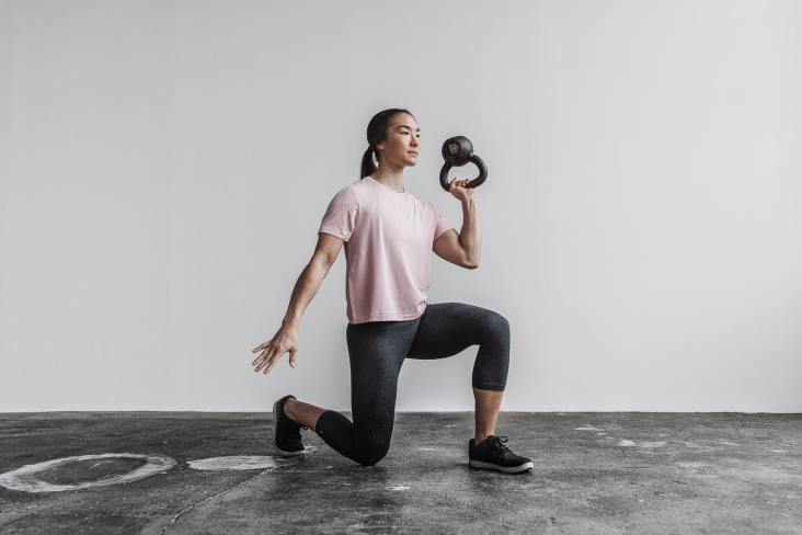 6DJZ987 Women Lightweight Boxy Tee Nobull