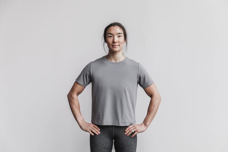 6DJZ991 Women Lightweight Boxy Tee Nobull