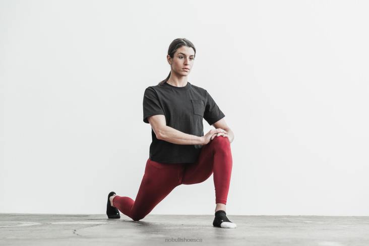 6DJZ995 Women Heavyweight Pocket Boxy Tee Nobull