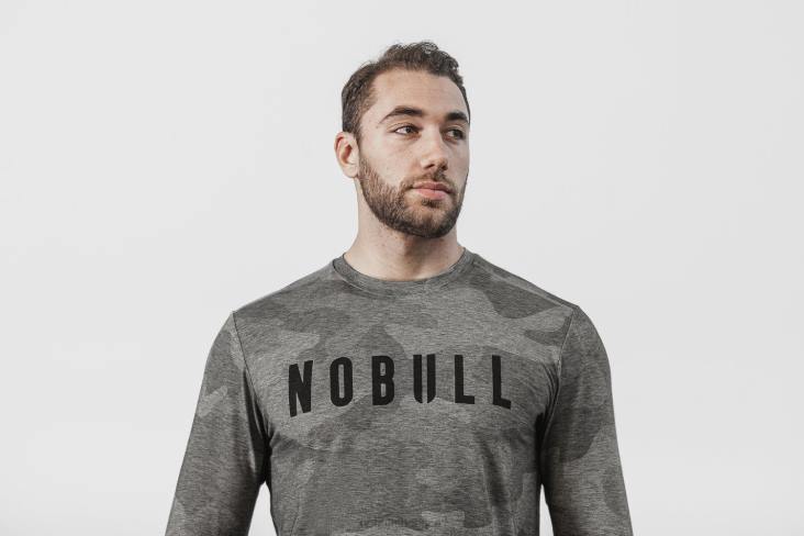 6DJZ378 Men Long Sleeve Tee Nobull