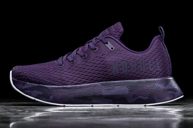 6DJZ181 Men Dark Purple Camo Runner+ Nobull