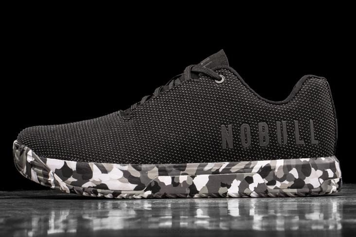 6DJZ127 Men Black Wild Granite Trainer+ Nobull