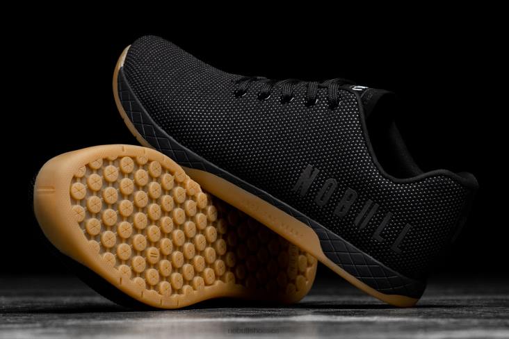 6DJZ3 Men Black Gum Trainer Nobull
