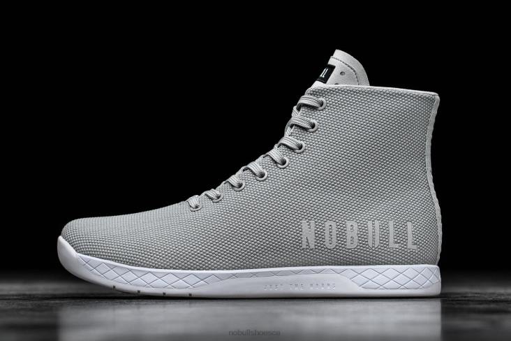 6DJZ7 Men High-Top Arctic Grey Trainer Nobull