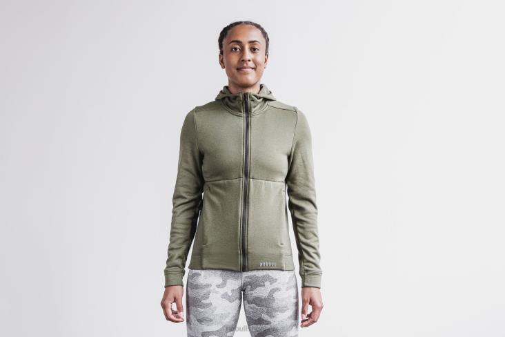 6DJZ1176 Women Performance Zip-Up Hoodie Nobull