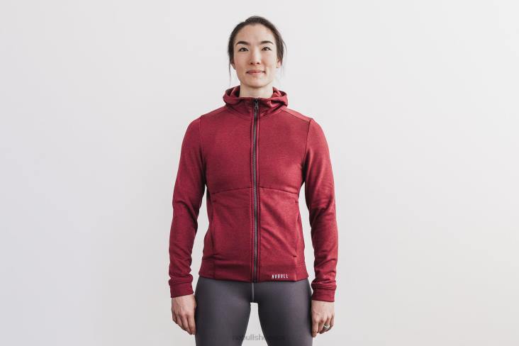 6DJZ1182 Women Performance Zip-Up Hoodie Nobull