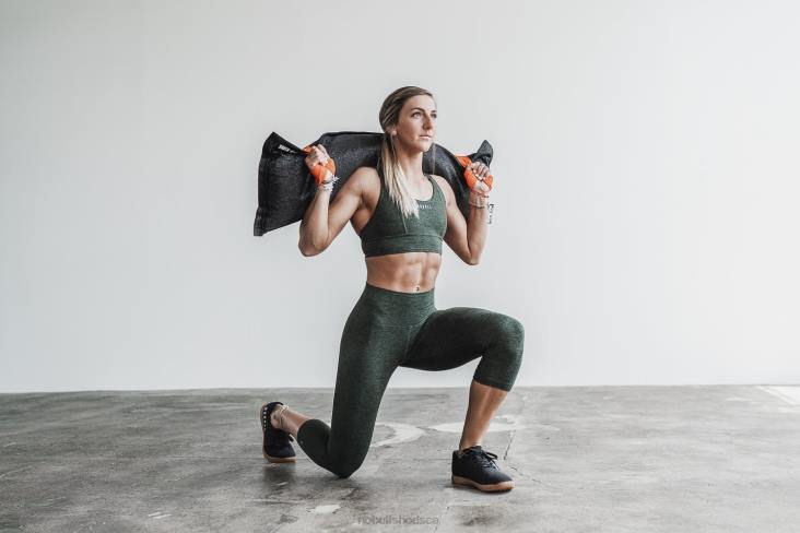 6DJZ1109 Women High-Rise Crop Nobull