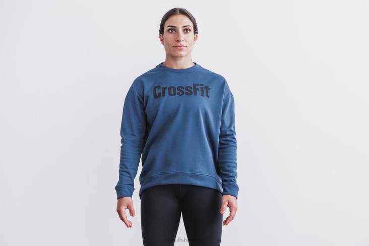 6DJZ1322 Women Crossfit Crew Sweatshirt Nobull