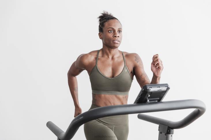 6DJZ1126 Women V-Neck Sports Bra Nobull