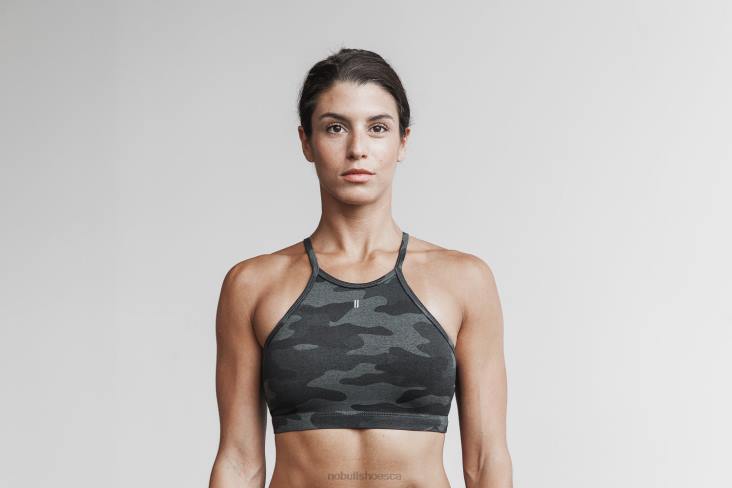 6DJZ1256 Women Halter Sports Bra Nobull