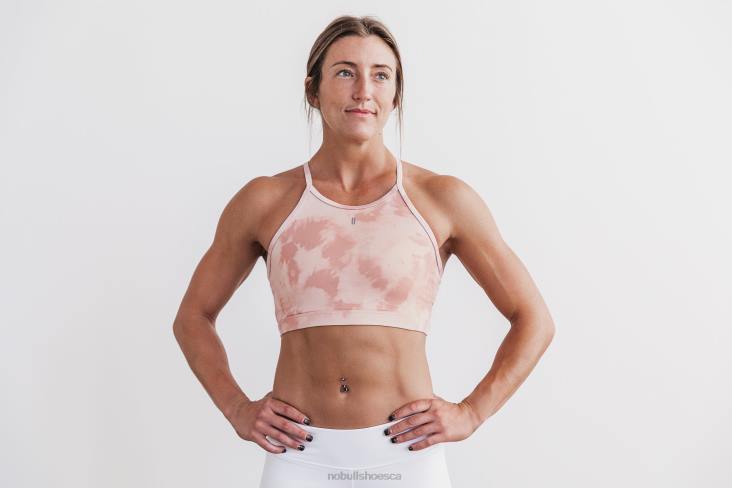 6DJZ982 Women Halter Sports Bra Nobull