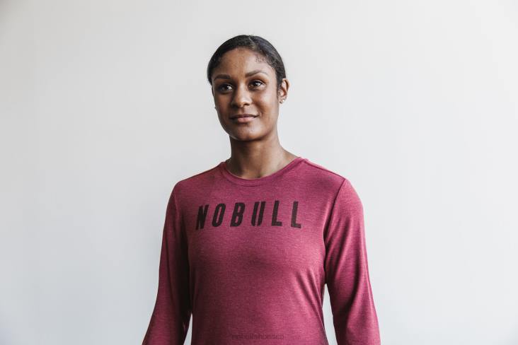 6DJZ1147 Women Long Sleeve Tee Nobull