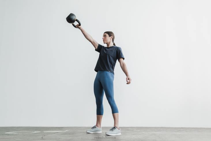 6DJZ996 Women Heavyweight Pocket Boxy Tee Nobull